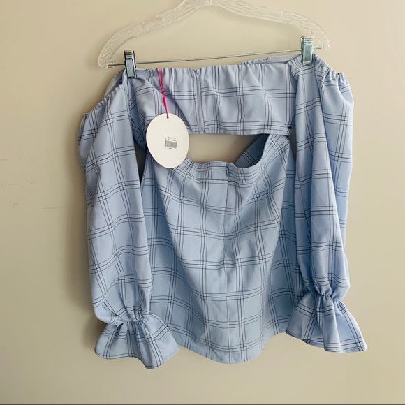 NWT Tiger mist two piece set light blue size m - Picture 5 of 6